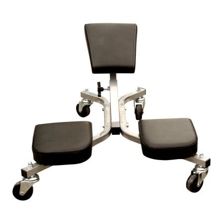 S And H Industries Keysco Knee Saver Work Seat, Steel, 24"W x 28"D x 12"H, 300Lbs Capacity 78033